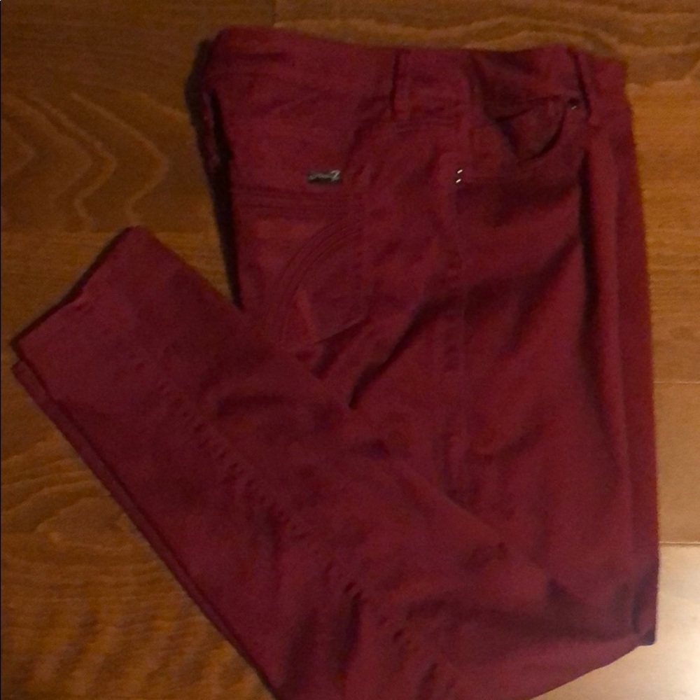 Seven high rise skinny jeans ss 14